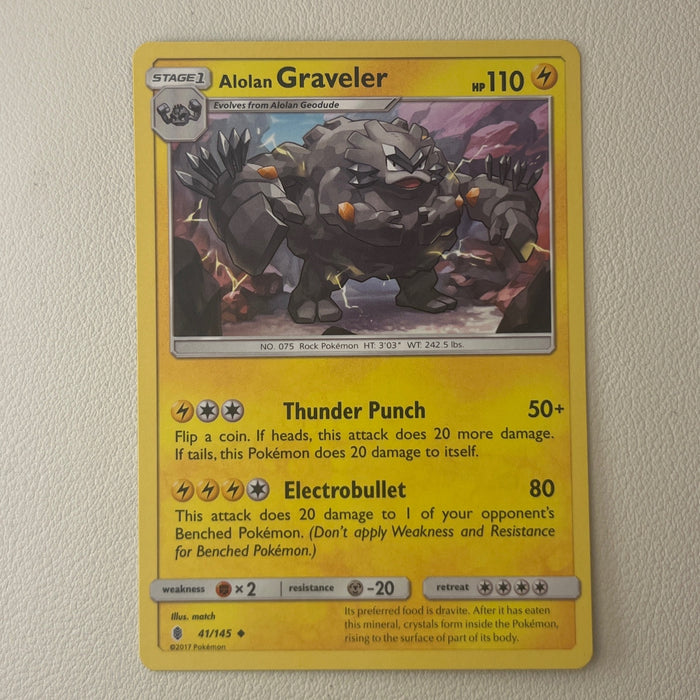 Alolan Graveler - Guardians Rising 41/145