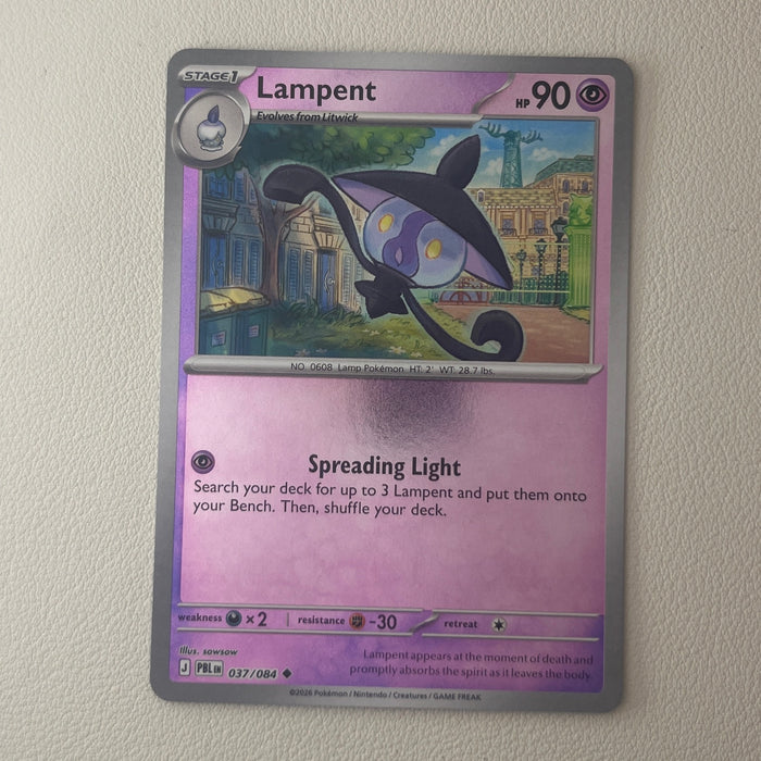 Lampent - Reverse Holo - Pitch Black 037/084