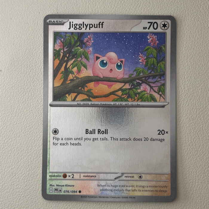 Jigglypuff - Reverse Holo - Phantasmal Flames 076/094