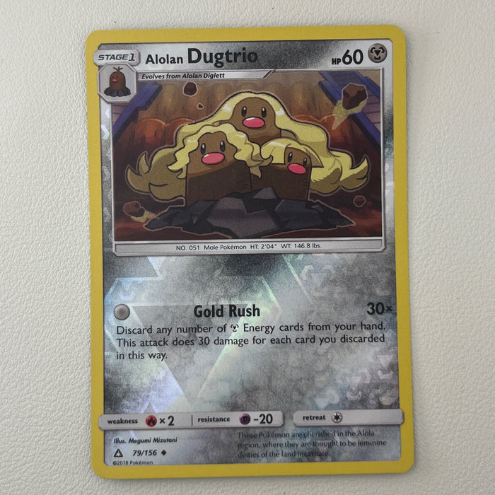 Alolan Dugtrio - Reverse Holo - Ultra Prism 79/156