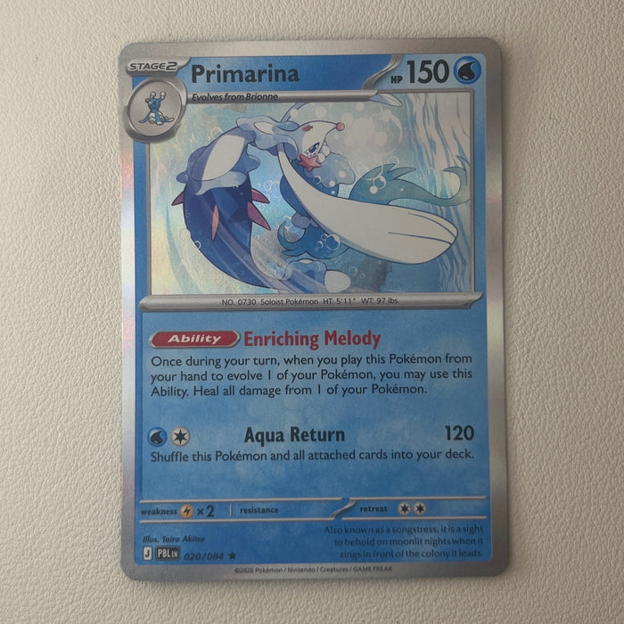 Primarina - Holo - Pitch Black 020/084