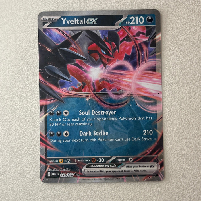Yveltal ex - Holo - Perfect Order 053/088