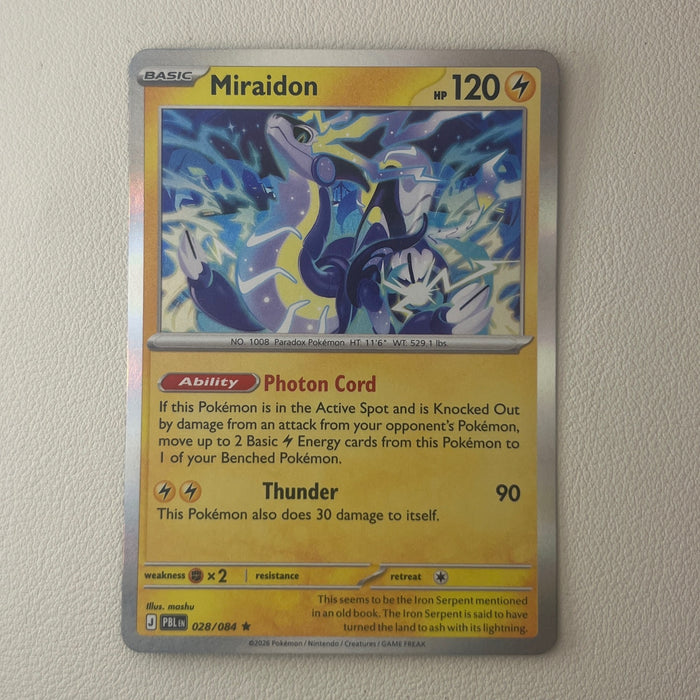 Miraidon - Holo - Pitch Black 028/084