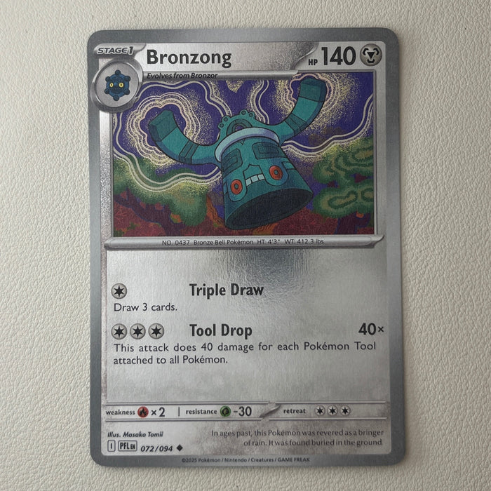 Bronzong - Reverse Holo - Phantasmal Flames 072/094