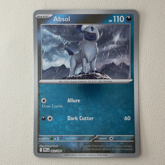 Absol - Reverse Holo - Phantasmal Flames 063/094