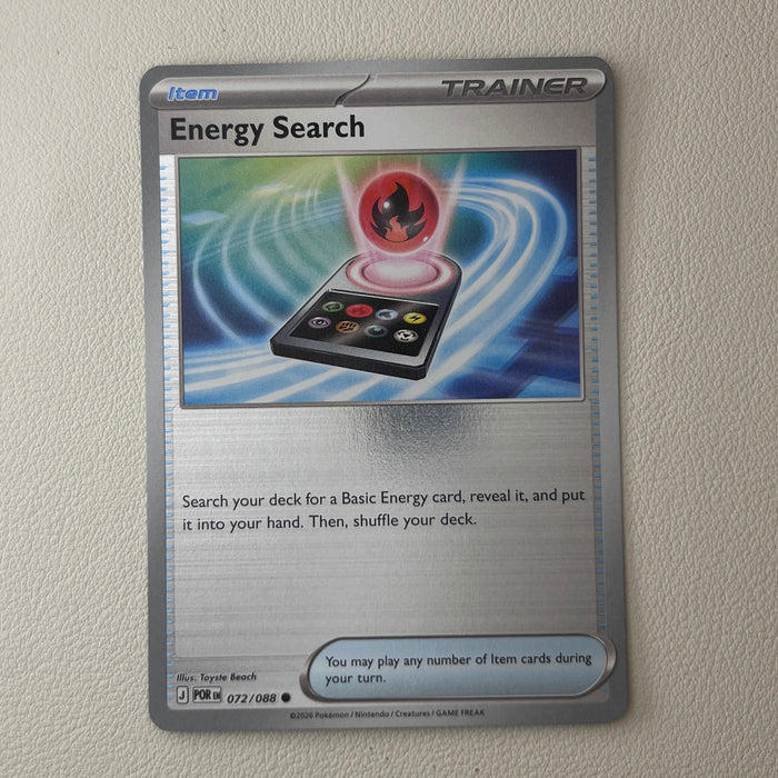 Energy Search - Reverse Holo - Perfect Order 072/088