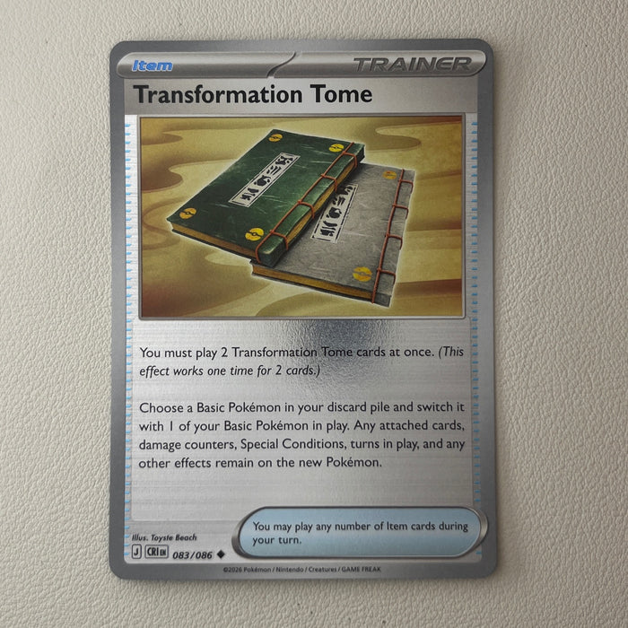 Transformation Tome - Reverse Holo - Chaos Rising 083/086