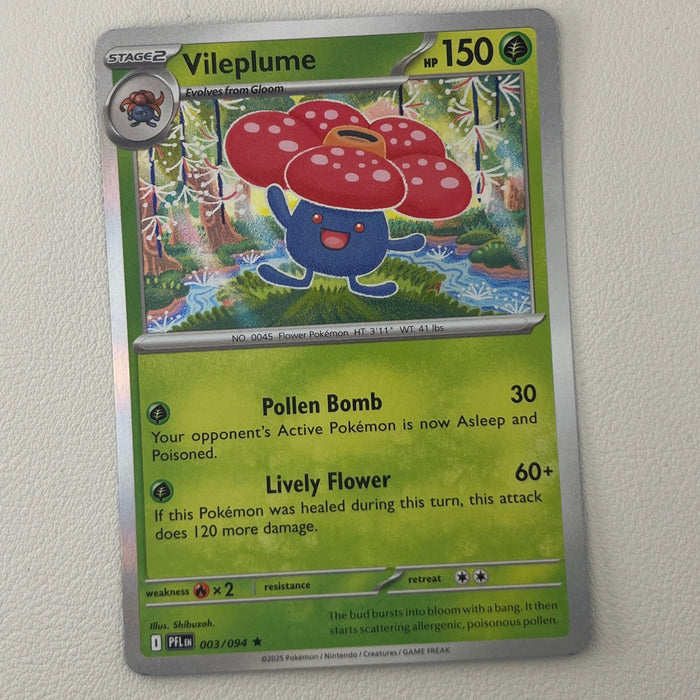 Vileplume - Holo - Phantasmal Flames 003/094