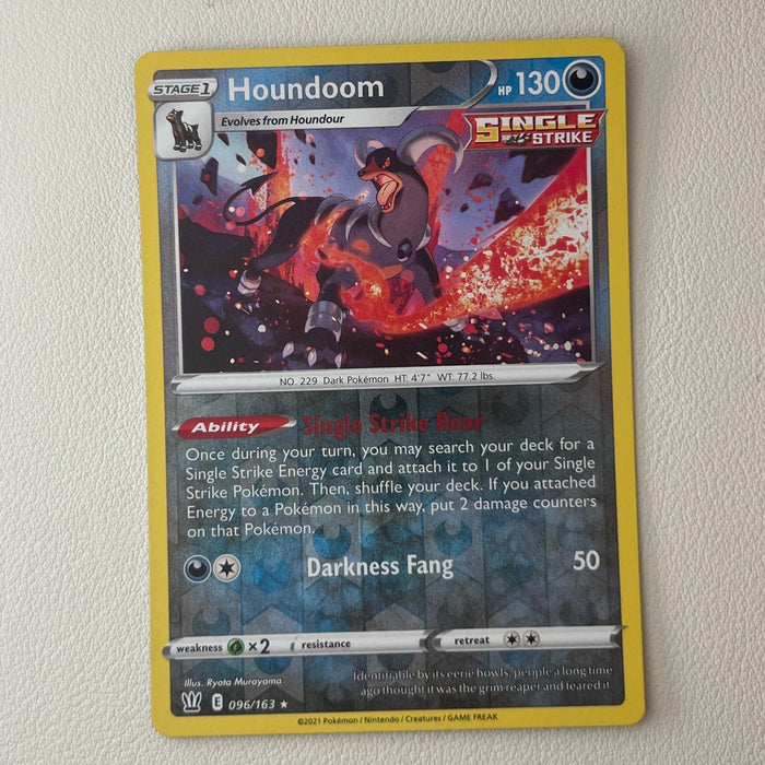 Houndoom - Reverse Holo - Battle Styles 096/163