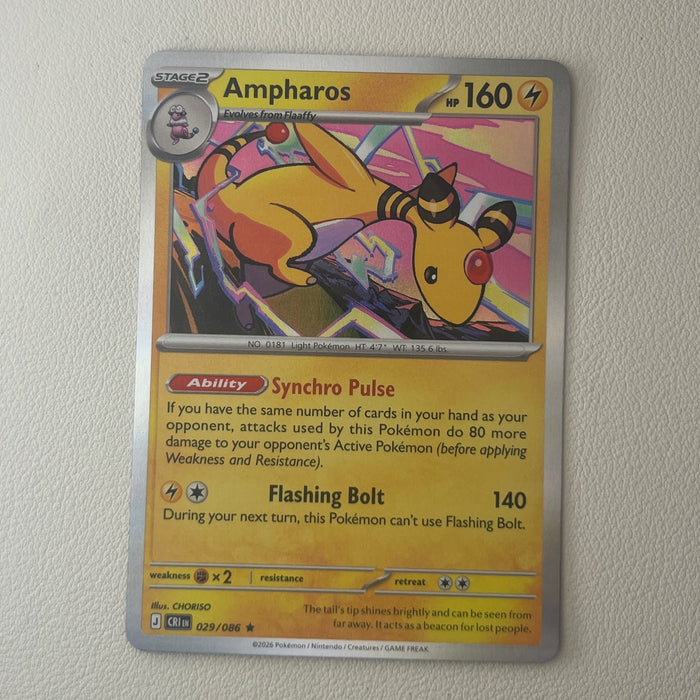 Ampharos - Holo - Chaos Rising 029/086
