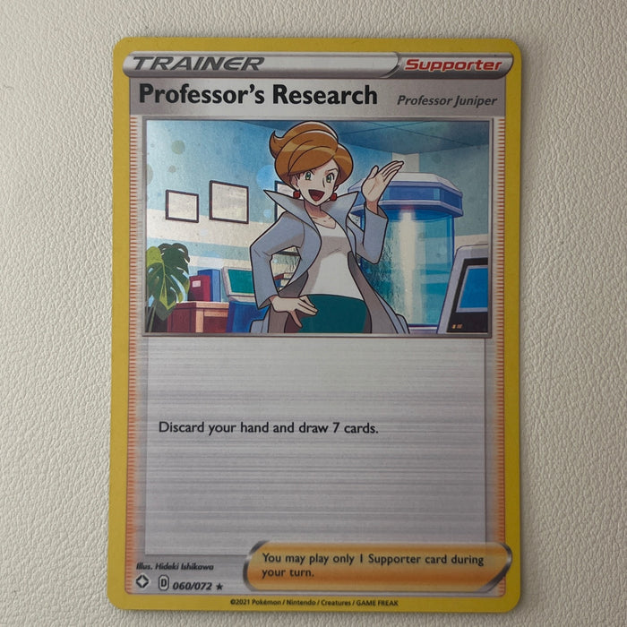 Professor's Research - Cosmos Holo - Shining Fates 060/072