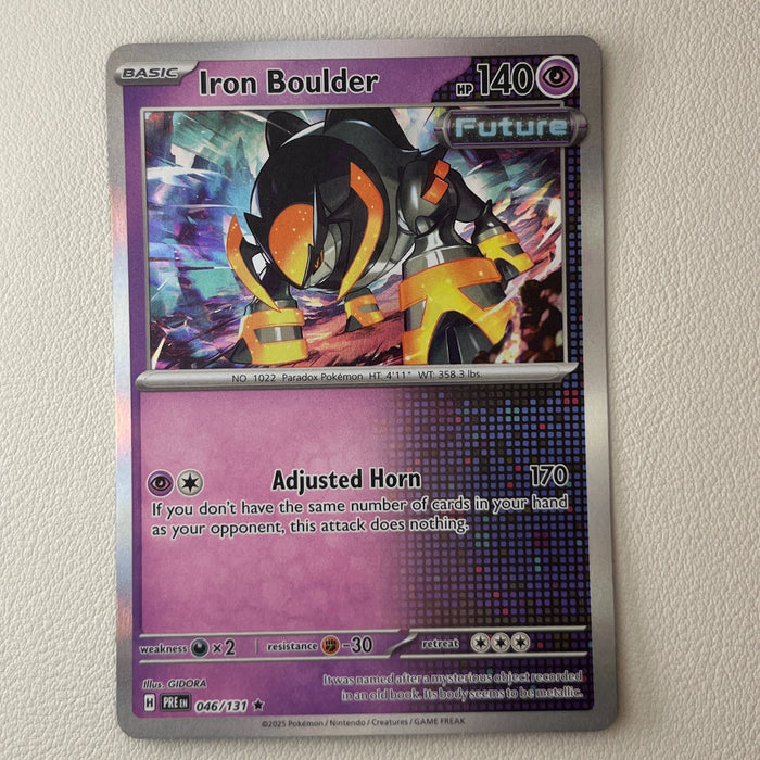 Iron Boulder - Holo - Prismatic Evolutions 046/131