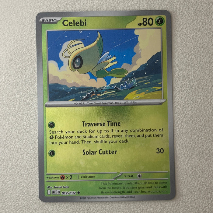 Celebi - Reverse Holo - Mega Evolution 012/132