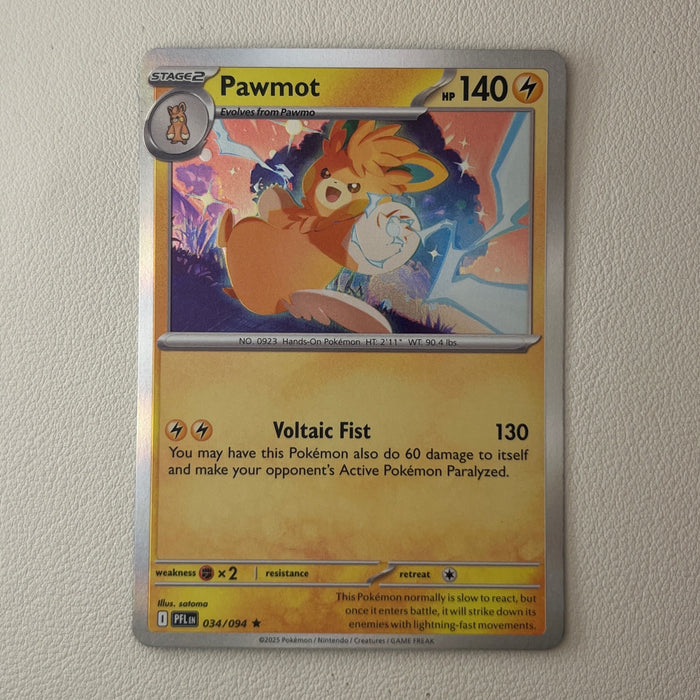 Pawmot - Holo - Phantasmal Flames 034/094
