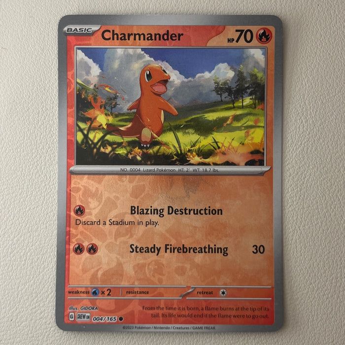 Charmander - Cosmos Reverse Holo - 151 004/165