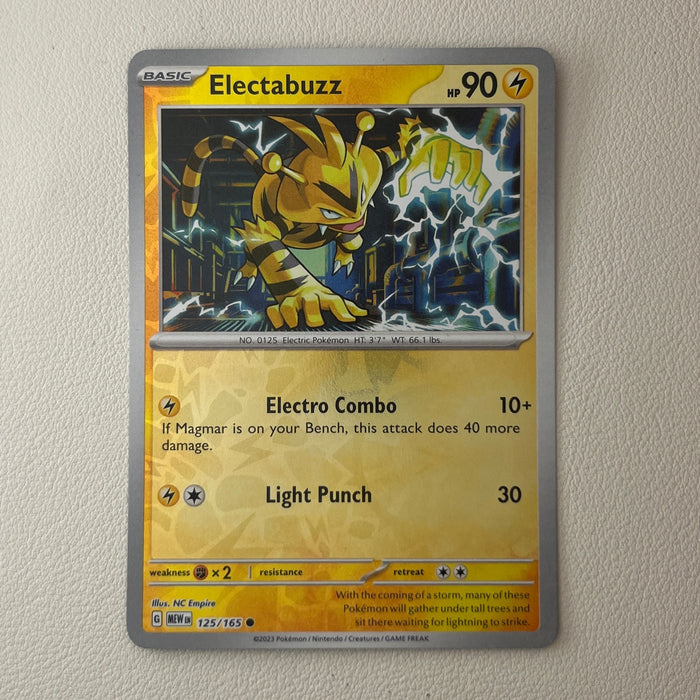 Electabuzz - Reverse Holo - 151 125/165