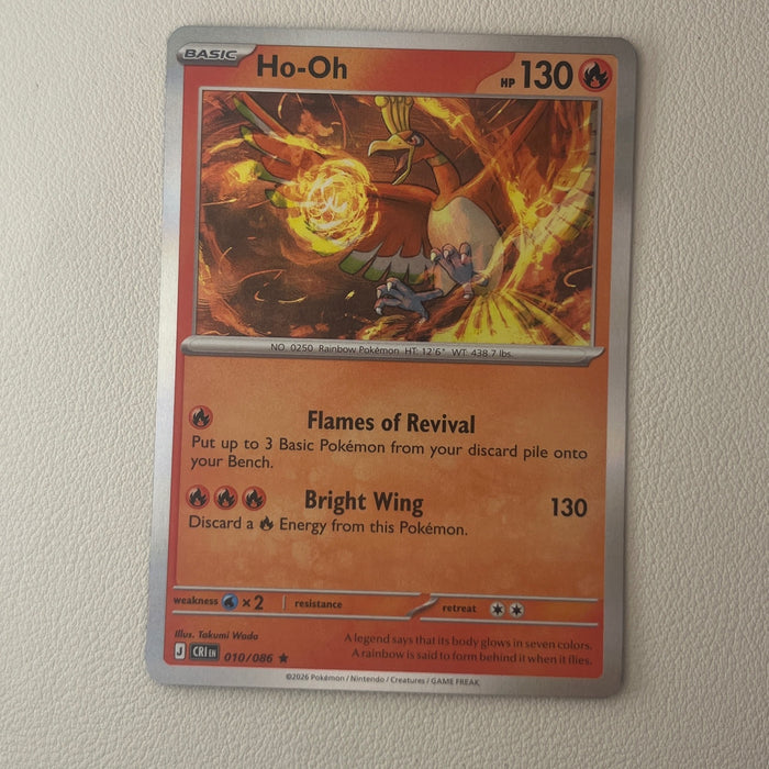 Ho-Oh - Holo - Chaos Rising 010/086