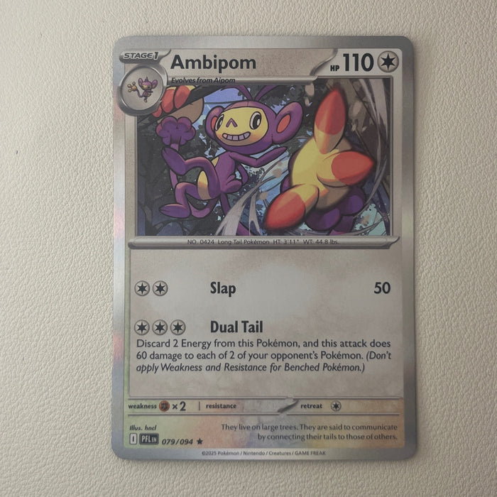 Ambipom - Reverse Holo - Phantasmal Flames 079/094