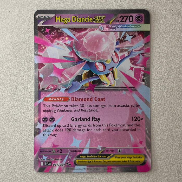 Mega Diancie ex - Holo - Phantasmal Flames 041/094