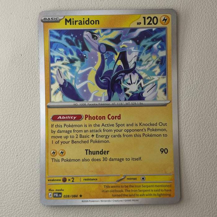 Miraidon - Holo - Pitch Black 028/084